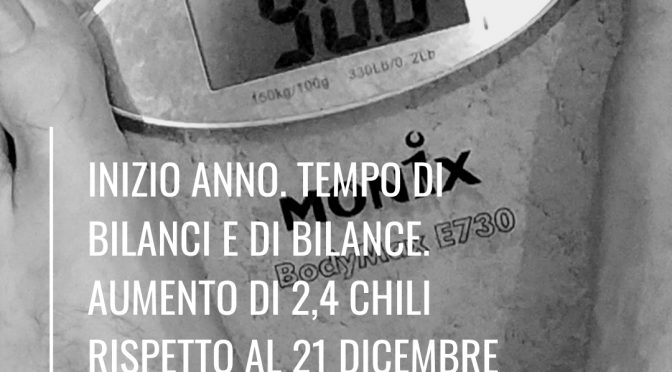 Buon 2019. Tempo di bilanci e bilance