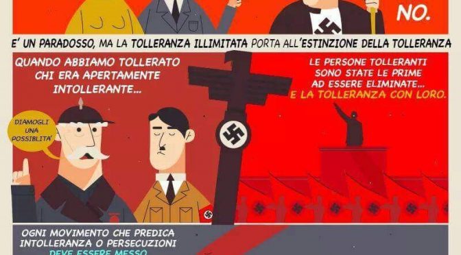 Il paradosso della Tolleranza - fumetto