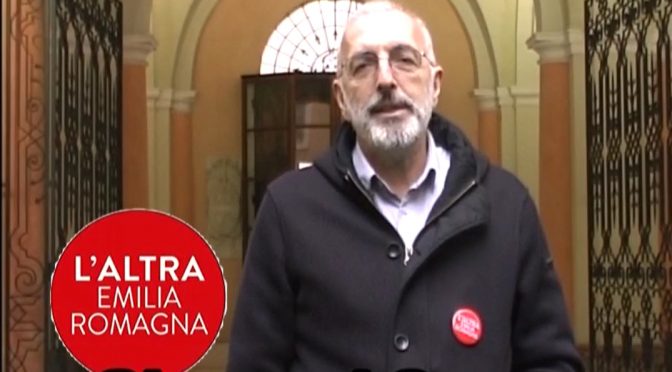 Mi sono candidato alla regionali 2020 dell’emilia-Romagna