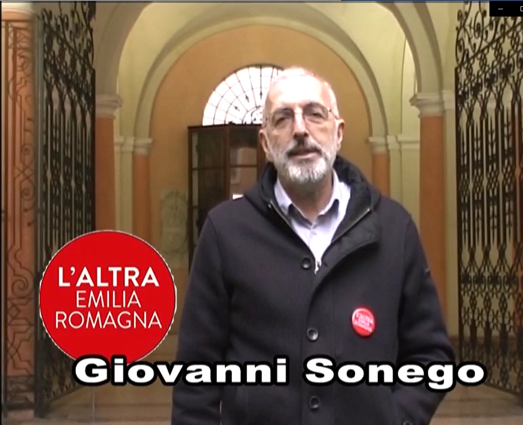 Giovanni Sonego candidato alle Regionali 2020 in EmiliaRomagna