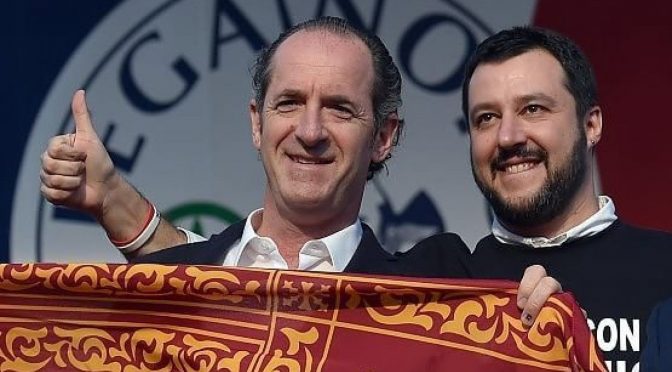 Zaia sostituisce Salvini